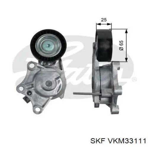 VKM33111 SKF натягувач приводного ременя