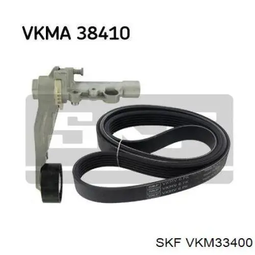 Натягувач приводного ременя VKM33400 SKF