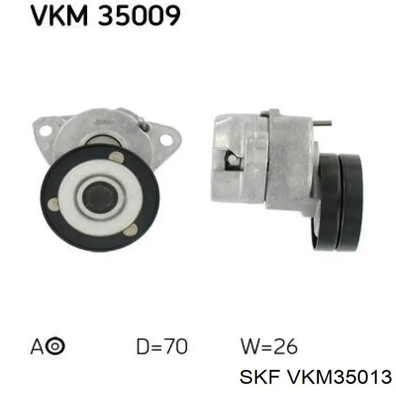 Натягувач приводного ременя SKF VKM35013 ціна, від 55.15 USD