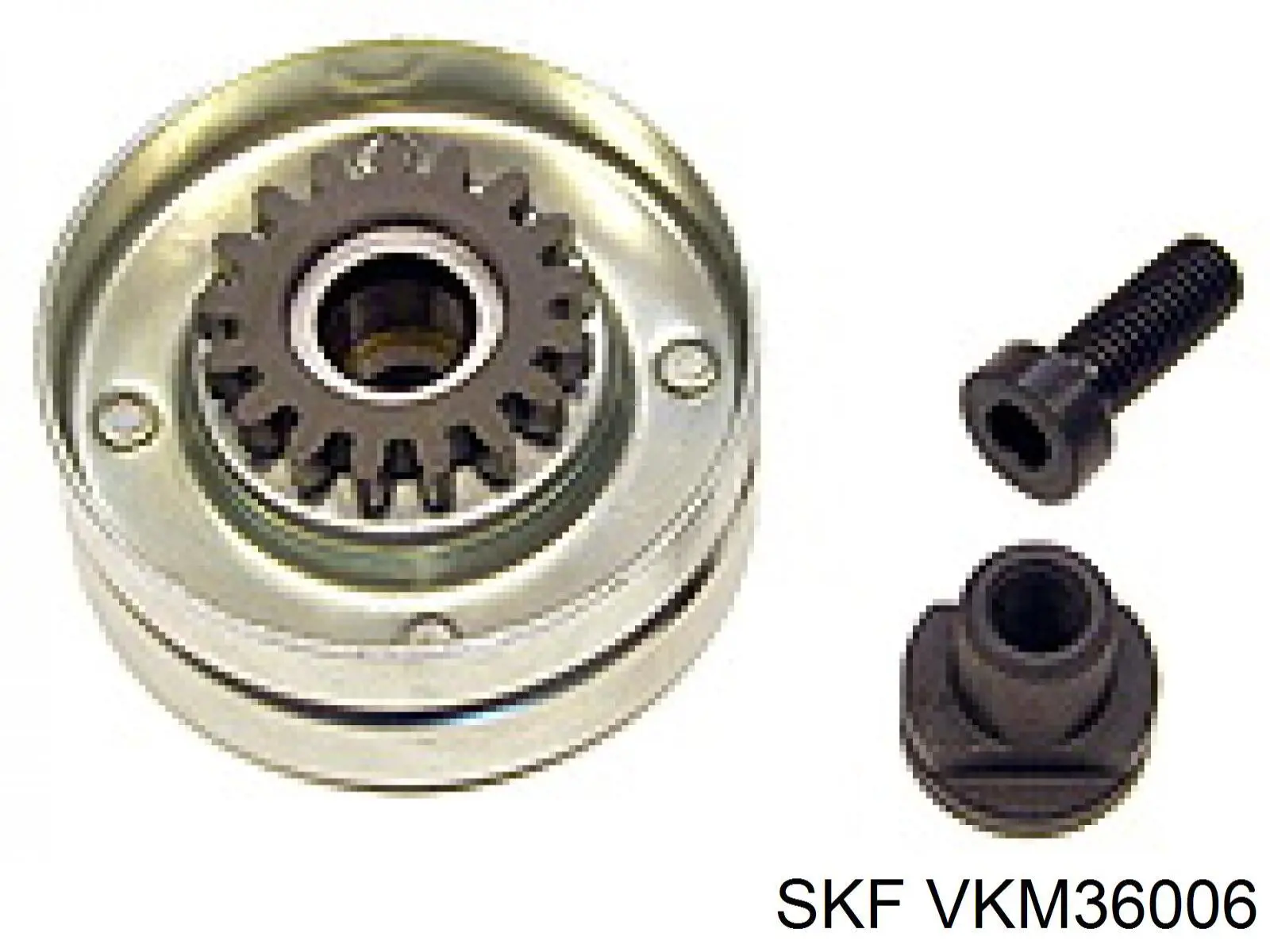 Ролик натягувача приводного ременя SKF VKM36006