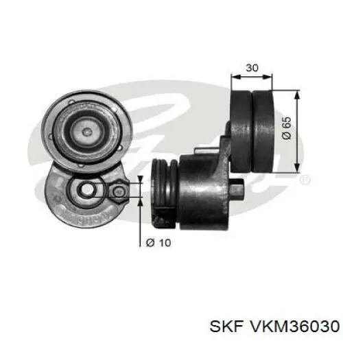 VKM36030 SKF натягувач приводного ременя