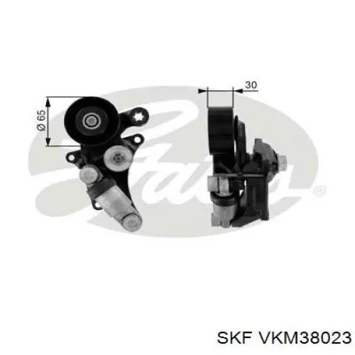 Купити VKM38023 SKF Натягувач приводного ременя
