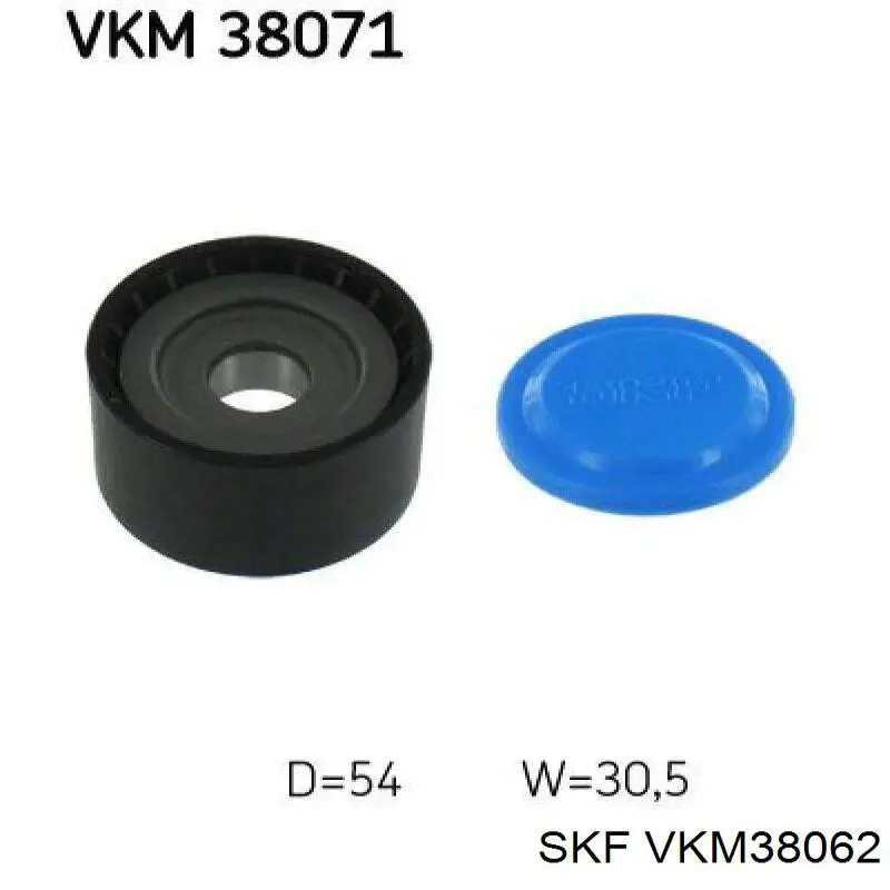 Ролик приводного ременя, паразитний SKF VKM38062