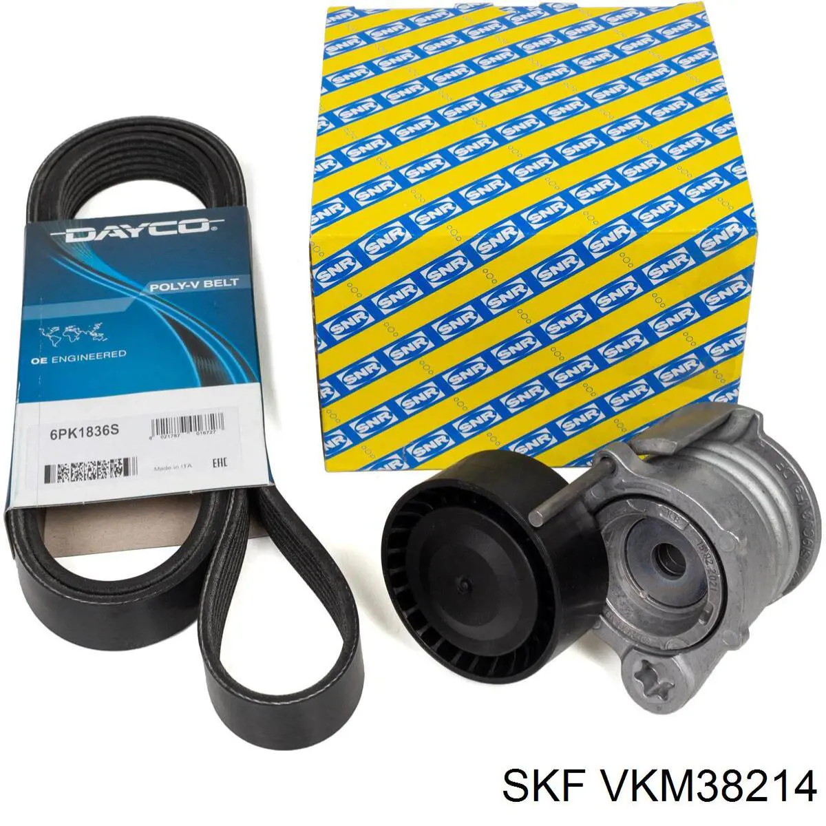 Ролик приводного ременя, паразитний SKF VKM38214 ціна, від 16.22 USD