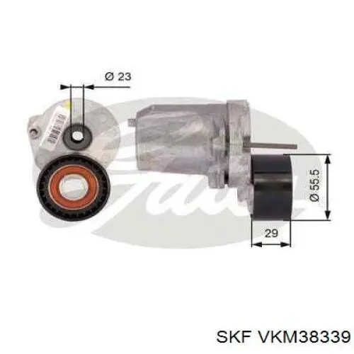 VKM38339 SKF натягувач приводного ременя