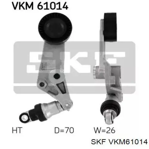 VKM61014 SKF натягувач приводного ременя