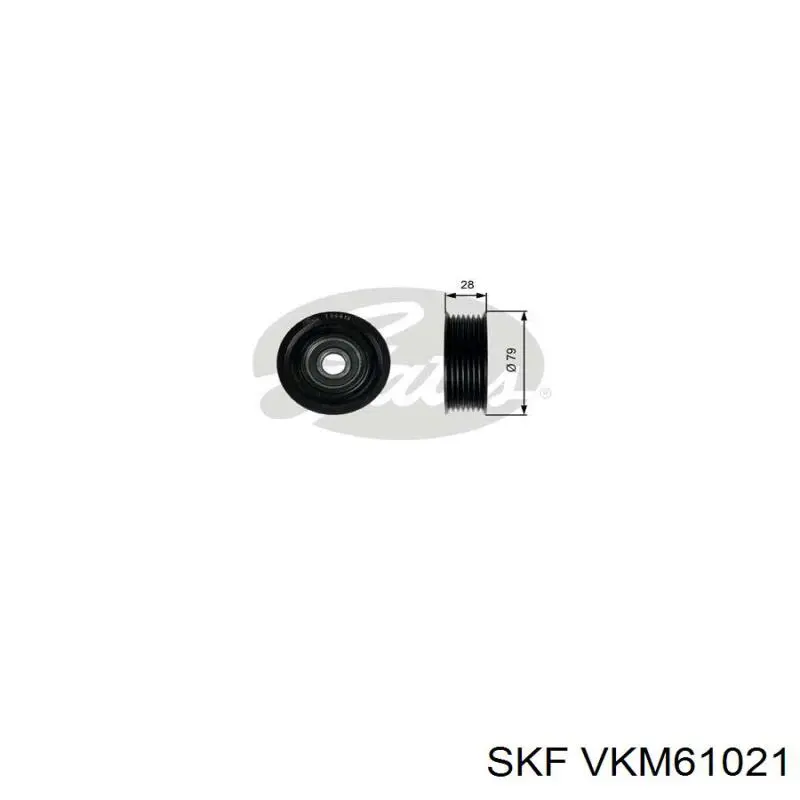 Купити VKM61021 SKF Ролик приводного ременя, паразитний