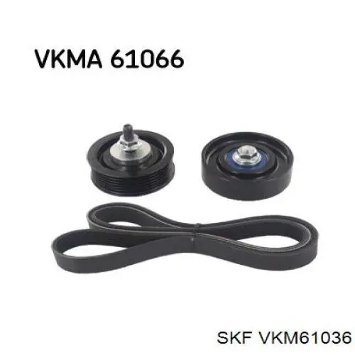 Купити VKM61036 SKF Натяжний ролик