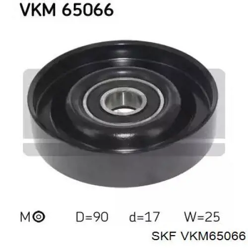 VKM65066 SKF Ролик натяжителя ременя агрегатів