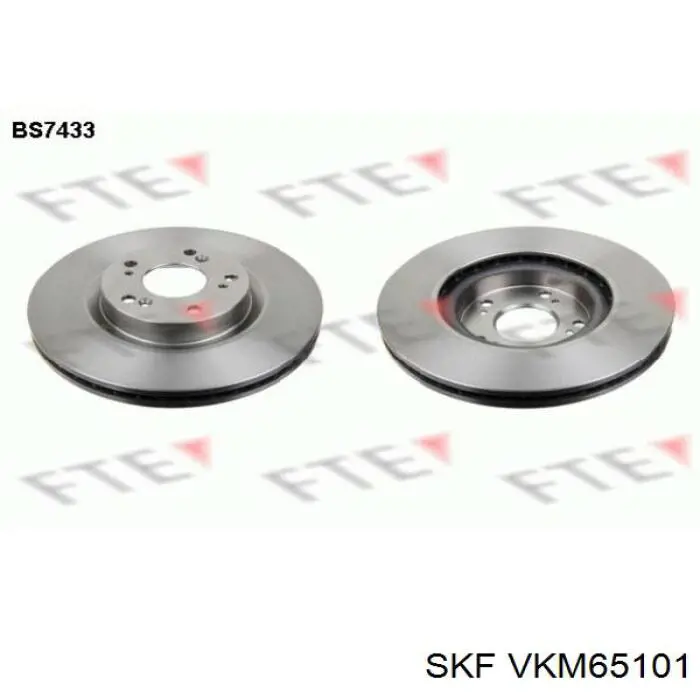 Ролик приводного ременя, паразитний VKM65101 SKF