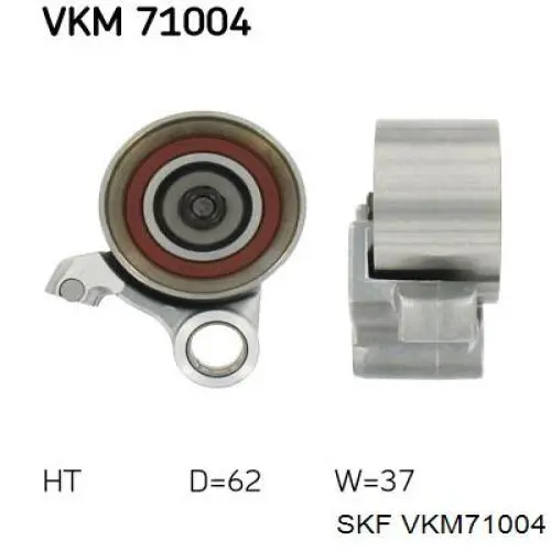 Ролик натягувача ременя ГРМ VKM71004 SKF