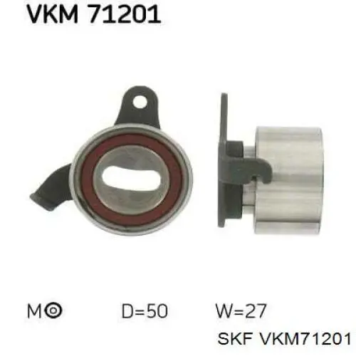 VKM71201 SKF ролик натягувача ременя грм