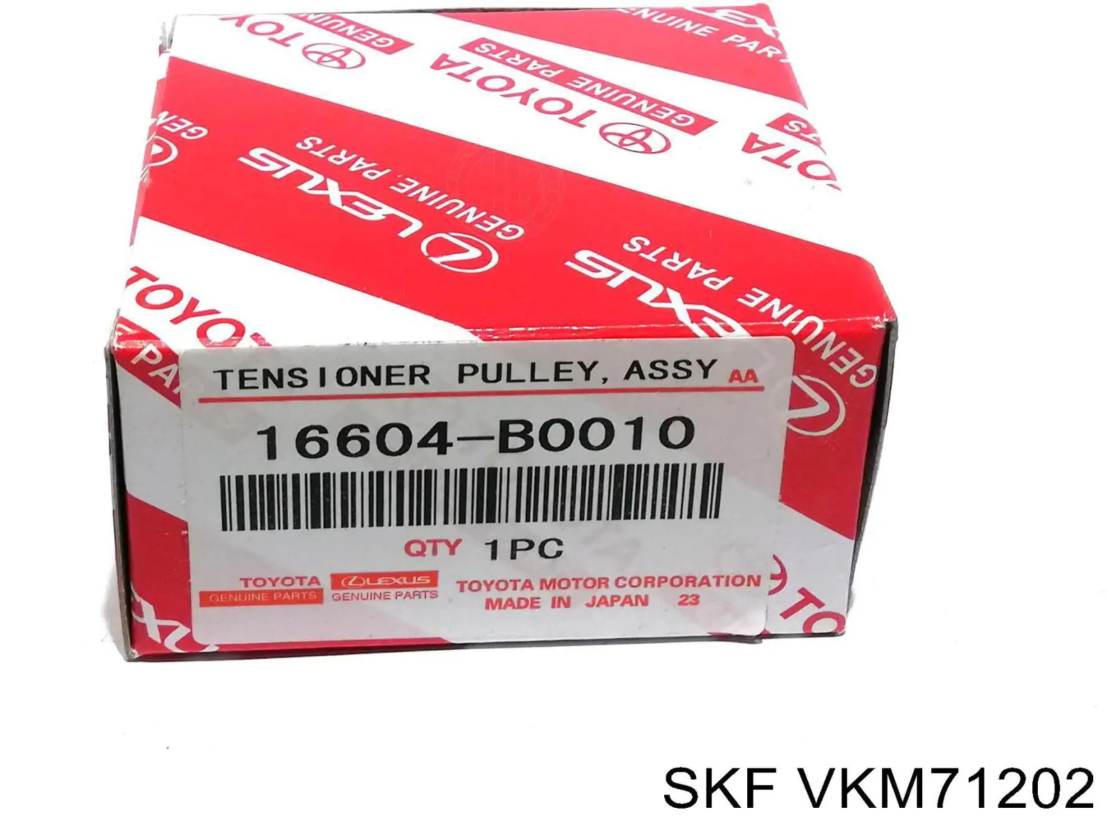 Ролик натяжителя ременя газорозподілу SKF VKM71202 ціна, від 16.38 USD