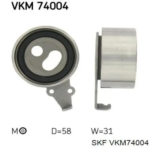 VKM74004 SKF ролик натягувача ременя грм