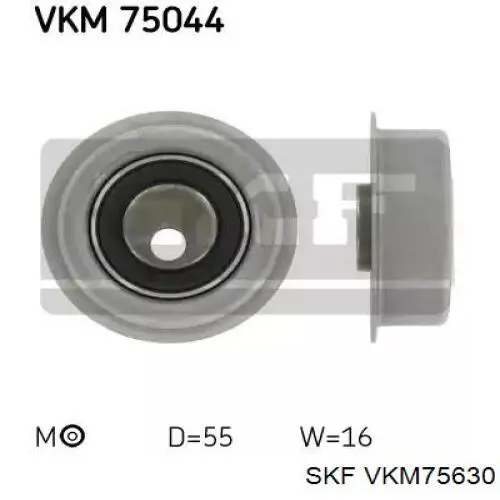 Ролик паразитний ГРМ VKM75630 SKF