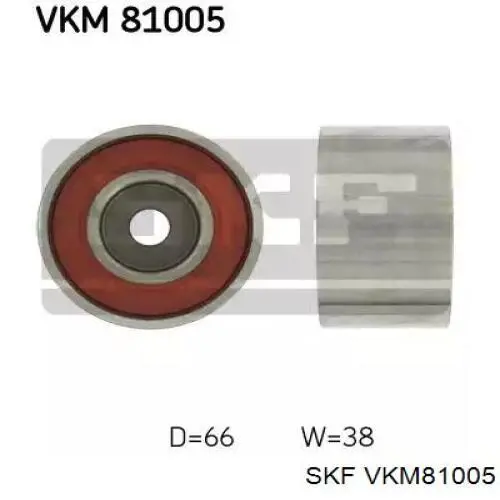 Ролик ременя ГРМ, паразитний SKF VKM81005 ціна, від 22.52 USD