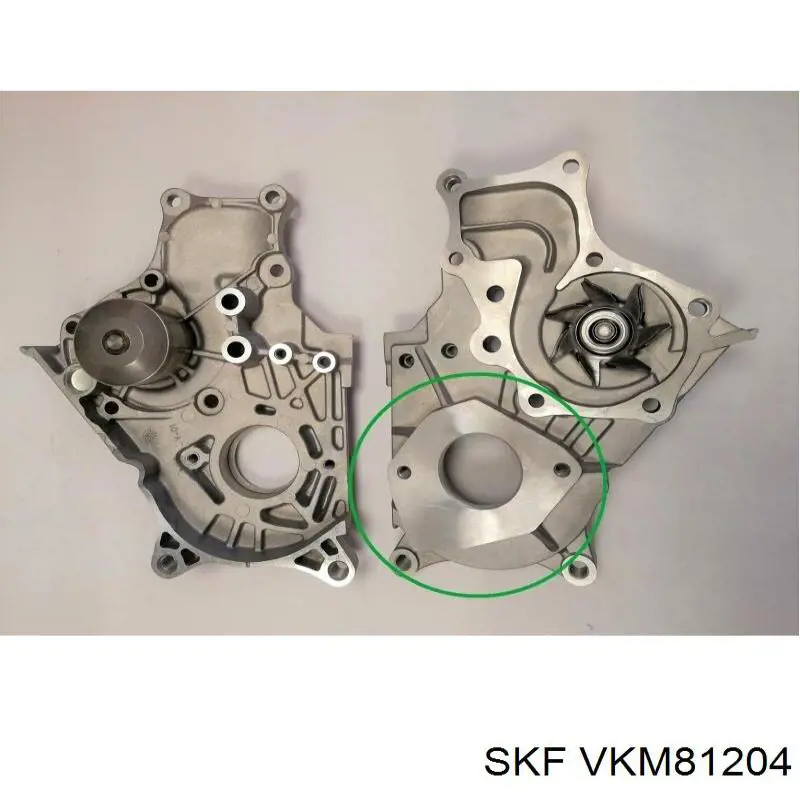 Ролик паразитний ГРМ VKM81204 SKF