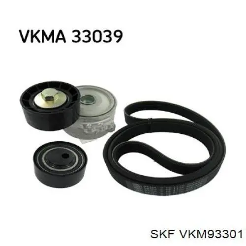 Купити VKM93301 SKF Шків колінчастого вала