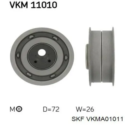 Комплект ГРМ SKF VKMA01011 ціна, від 37.64 USD