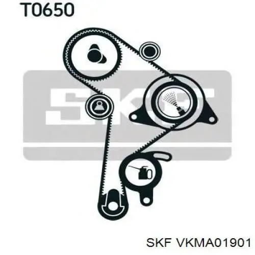 Комплект ГРМ VKMA01901 SKF