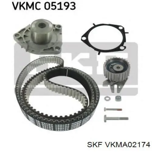 Комплект ГРМ SKF VKMA02174 ціна, від 68.64 USD