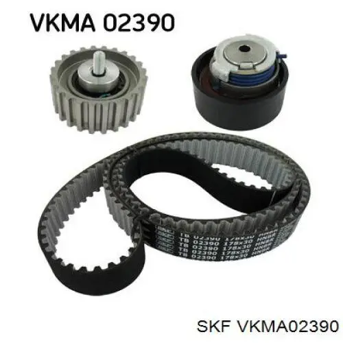 Ремінь ГРМ, комплект VKMA02390 SKF