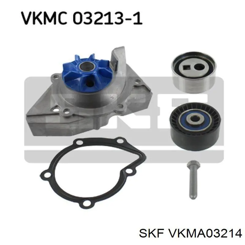Купити VKMA03214 SKF ГРМ ремень