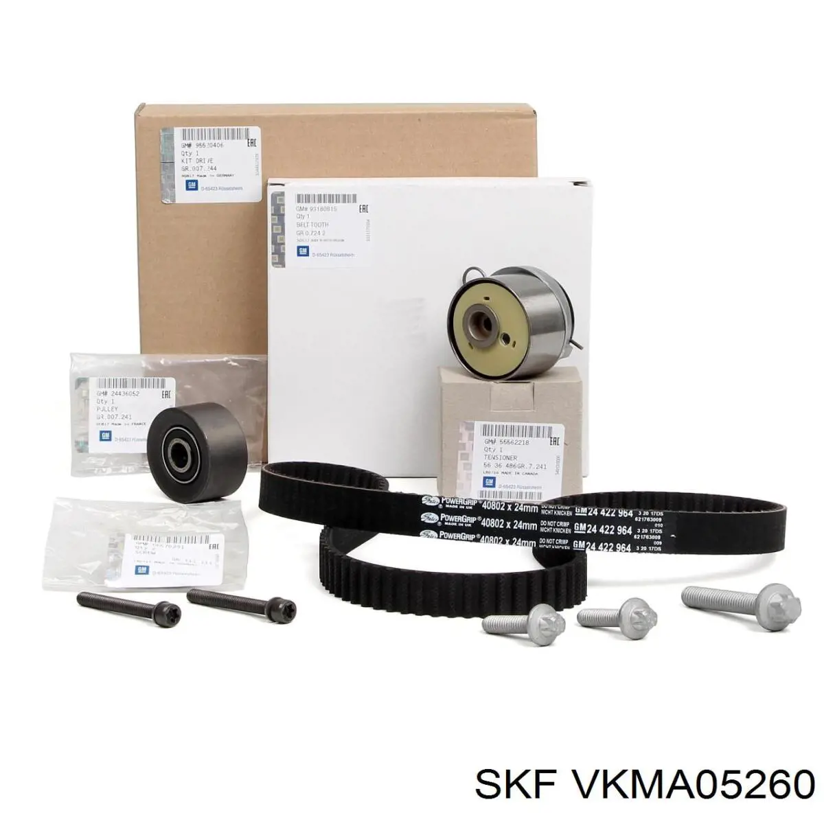 VKMA05260 SKF комплект грм