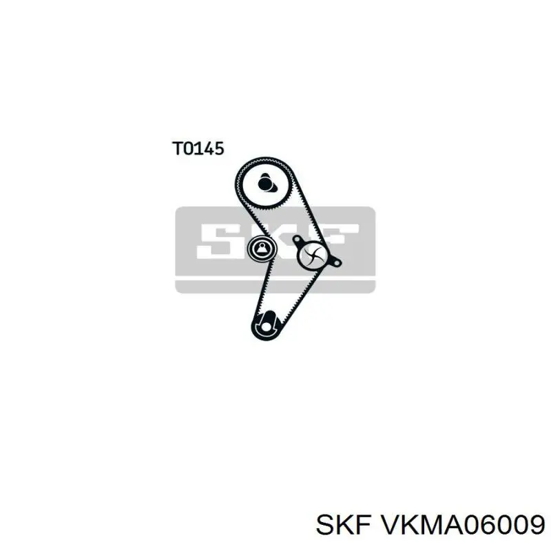Комплект ГРМ SKF VKMA06009 ціна, від 46.15 USD