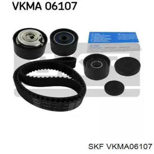 Ремінь ГРМ, комплект VKMA06107 SKF