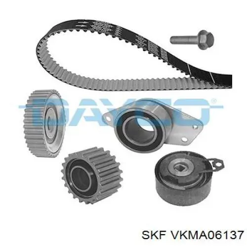 Ремінь ГРМ, комплект VKMA06137 SKF