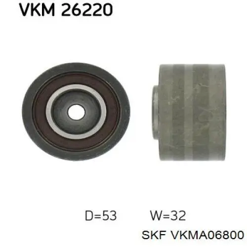 Купити VKMA06800 SKF ГРМ ремень