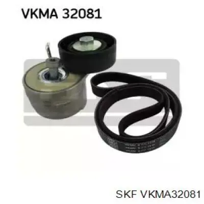 VKMA32081 SKF ремінь приводний, агрегатів, комплект