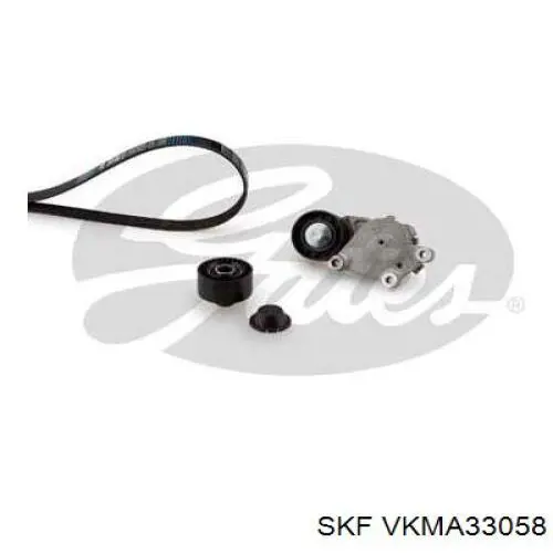Купити VKMA33058 SKF Ремінь приводний, агрегатів, комплект
