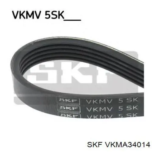 Ремінь приводний, агрегатів, комплект SKF VKMA34014 ціна, від 84.97 USD