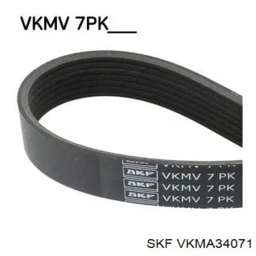 Купити VKMA34071 SKF Ремінь приводний, агрегатів, комплект