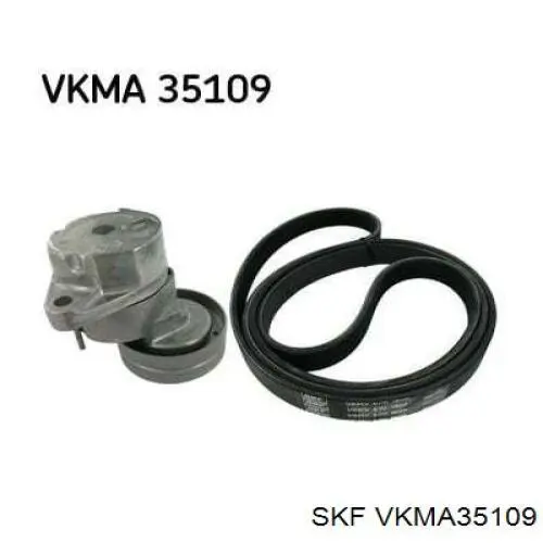 VKMA35109 SKF ремінь приводний, агрегатів, комплект