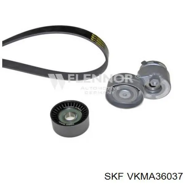 Купити VKMA36037 SKF Ремінь приводний, агрегатів, комплект