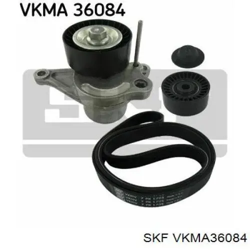 Ремінь приводний, агрегатів, комплект VKMA36084 SKF