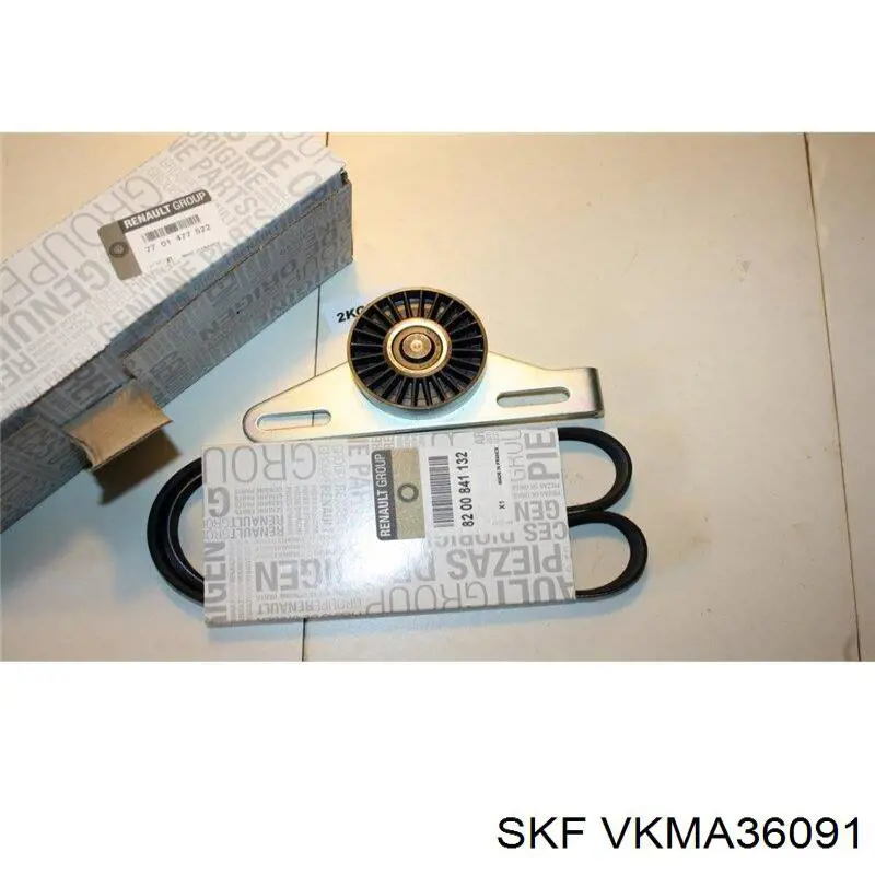 Ремінь приводний, агрегатів, комплект SKF VKMA36091 ціна, від 31.76 USD