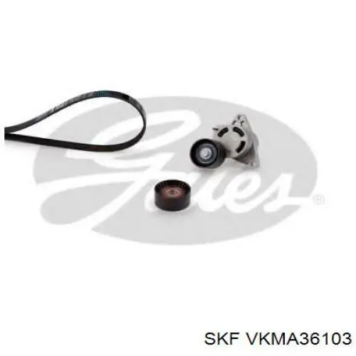 VKMA36103 SKF Ремінь приводний, агрегатів, комплект
