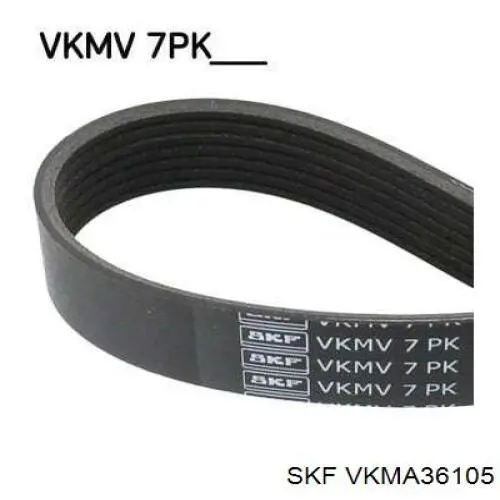 VKMA36105 SKF ремінь приводний, агрегатів, комплект