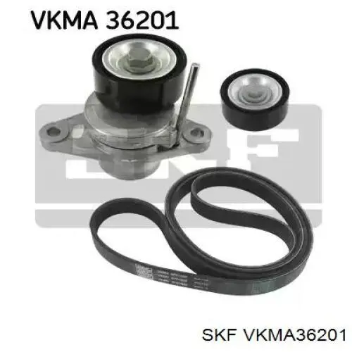 Купити VKMA36201 SKF Ремінь приводний, агрегатів, комплект