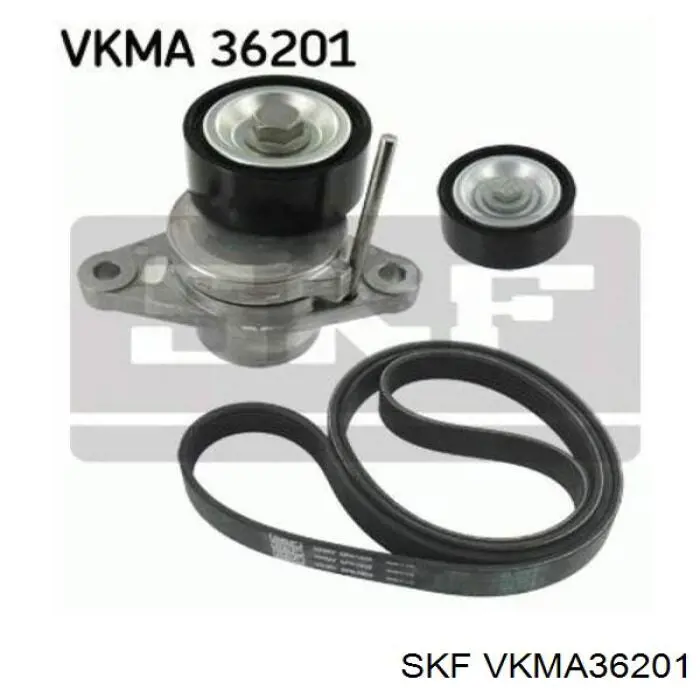 Ремінь приводний, агрегатів, комплект VKMA36201 SKF