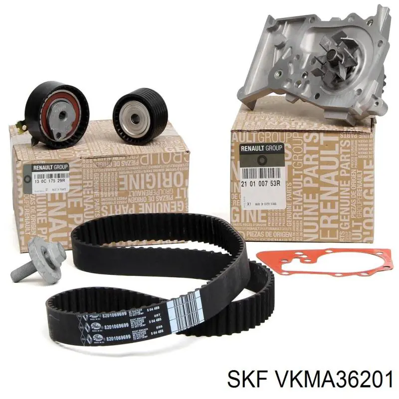Купити VKMA36201 SKF Ремінь приводний, агрегатів, комплект