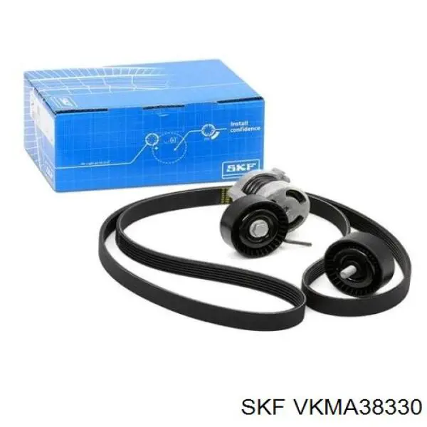 VKMA38330 SKF ремінь приводний, агрегатів, комплект