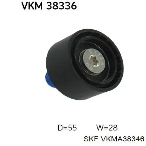 Ремінь приводний, агрегатів, комплект SKF VKMA38346 ціна, від 92.56 USD