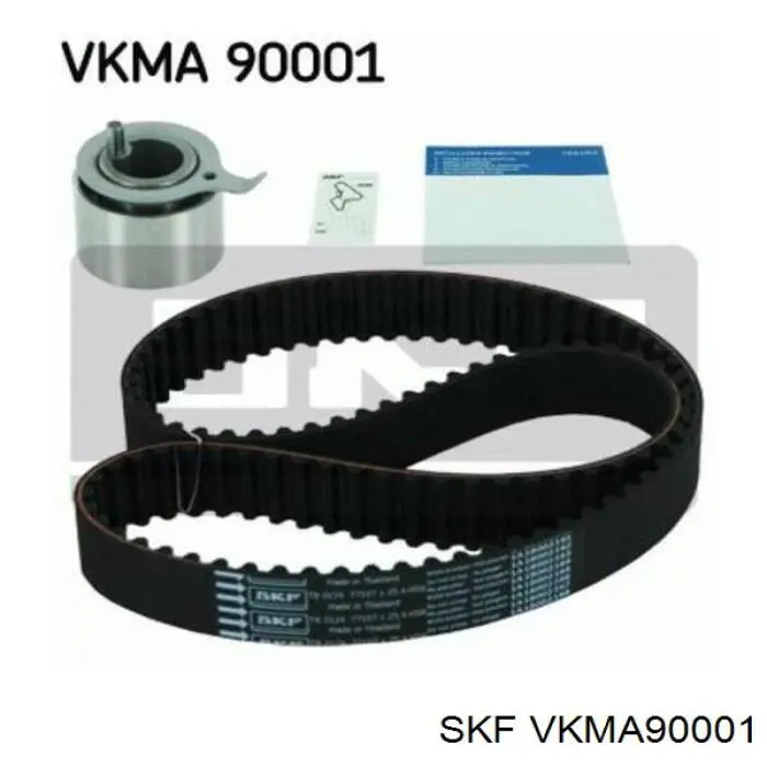 VKMA90001 SKF Комплект ГРМ (Ремень, Ролик натяжной)