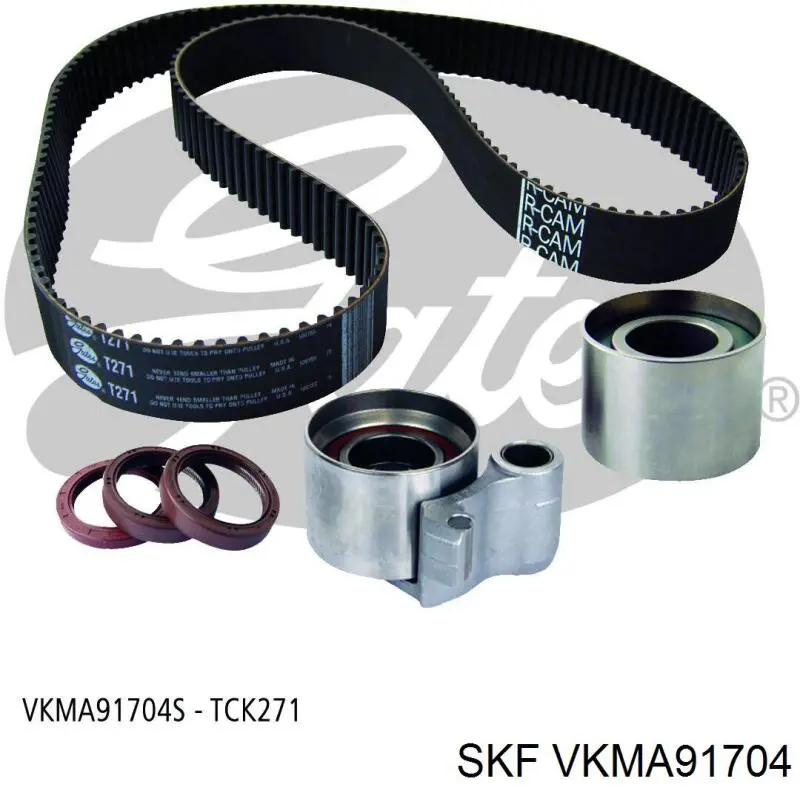 Комплект ГРМ SKF VKMA91704 ціна, від 71.08 USD