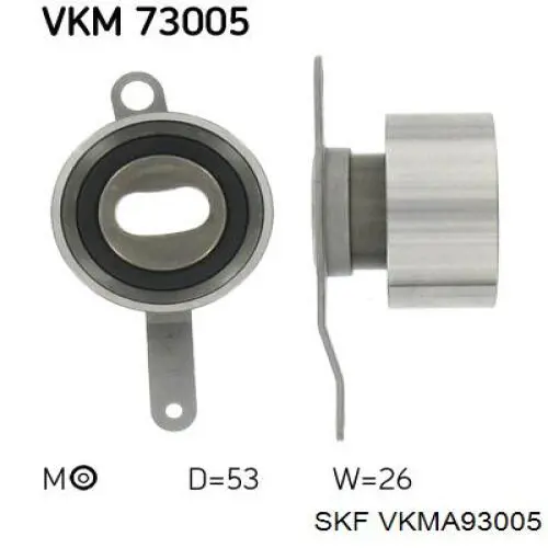 VKMA93005 SKF комплект грм